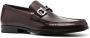 Ferragamo Grandioso Gancini-buckle loafers Purple - Thumbnail 2