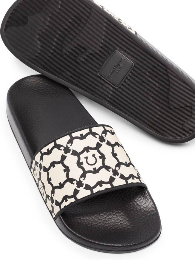 Ferragamo Groovy slip-on slides Black