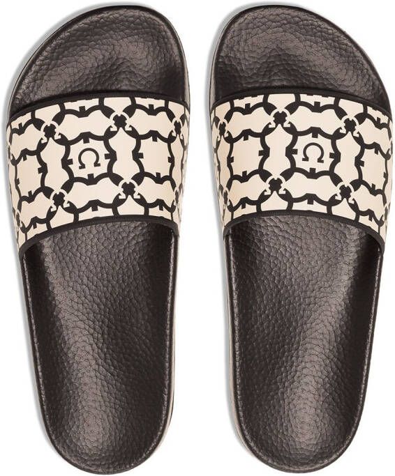 Ferragamo Groovy slip-on slides Black