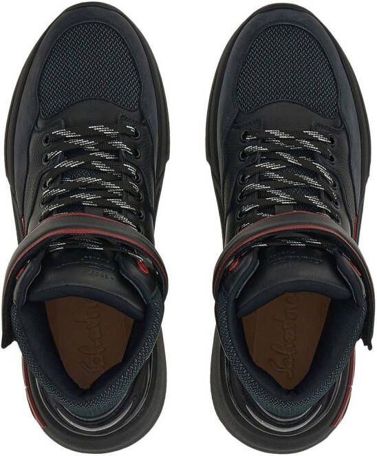 Ferragamo hi-top lace-up sneakers Black