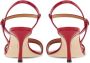 Ferragamo high-shine finish 70mm sandals Red - Thumbnail 3