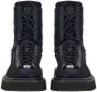 Ferragamo Hybrid Combat boots Black - Thumbnail 4