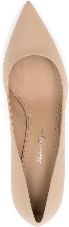 Ferragamo Ilary 70mm pumps Neutrals