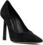 Ferragamo Justina 110mm suede pumps Black - Thumbnail 3