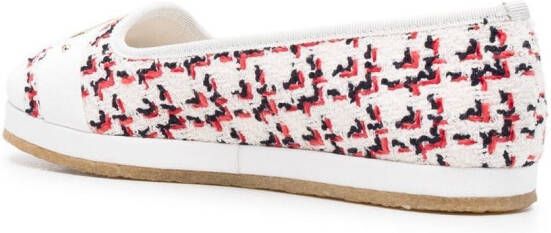 Ferragamo Kacy woven espadrilles White