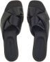 Ferragamo knot-detail leather slides Black - Thumbnail 4