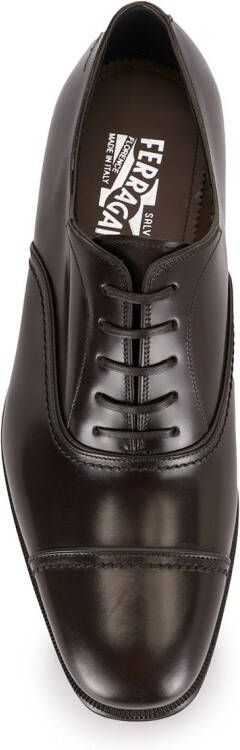 Ferragamo lace-up Derby shoes Brown