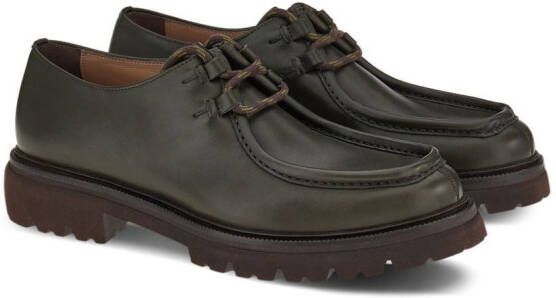 Ferragamo lace-up Derby shoes Brown