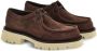 Ferragamo lace-up leather derby shoes Brown - Thumbnail 1