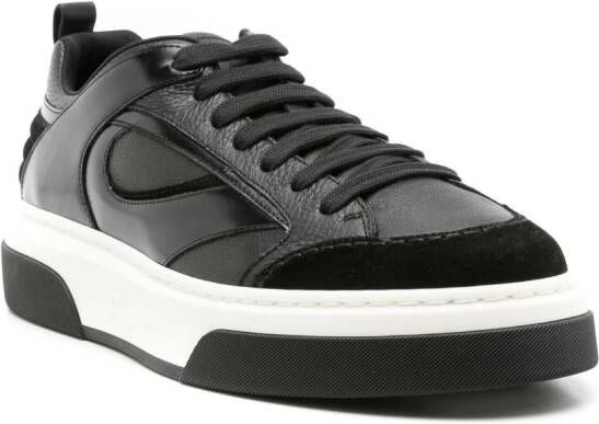 Ferragamo lace-up low-top sneakers Black