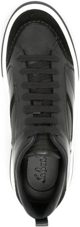 Ferragamo lace-up low-top sneakers Black