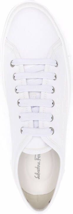 Ferragamo lace-up low-top sneakers White