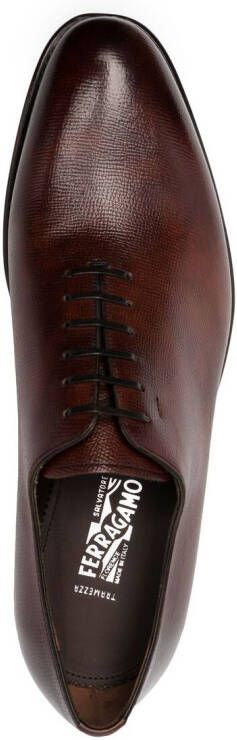 Ferragamo lace-up Oxford shoes Brown