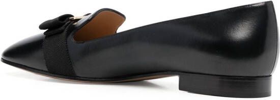 Ferragamo Laufer calf leather pumps Black