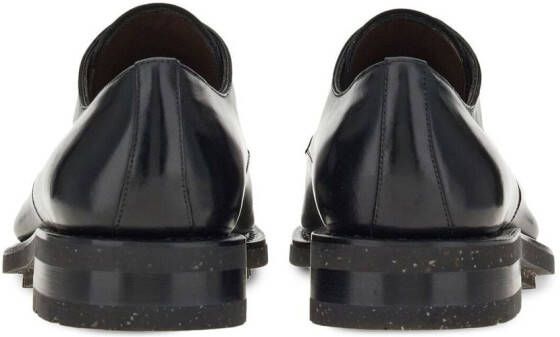 Ferragamo leather Derby-shoes Black