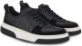Ferragamo leather-suede low-top sneakers Black - Thumbnail 2