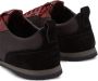 Ferragamo leather-trim lace-up sneakers Black - Thumbnail 3
