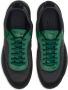 Ferragamo leather-trim lace-up sneakers Black - Thumbnail 4