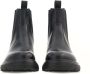 Ferragamo logo-debossed leather boots Black - Thumbnail 3