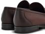 Ferragamo logo-debossed leather loafers Brown - Thumbnail 3