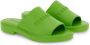 Ferragamo logo-debossed sandals Green - Thumbnail 2