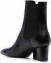 Ferragamo logo-embossed heel Chelsea boots Black - Thumbnail 3