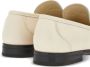 Ferragamo logo-embossed leather loafers White - Thumbnail 3