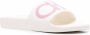 Ferragamo logo embossed slides White - Thumbnail 2