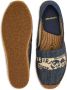 Ferragamo logo-embroidered denim espadrilles Blue - Thumbnail 5