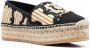 Ferragamo logo embroidered espadrilles Black - Thumbnail 2