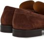 Ferragamo logo-embroidered leather loafers Brown - Thumbnail 3