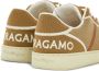Ferragamo logo-embroidered low-top sneakers Neutrals - Thumbnail 3