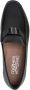 Ferragamo logo-engraved leather loafers Black - Thumbnail 4