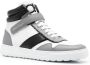 Ferragamo logo-print hi-top sneakers White - Thumbnail 2