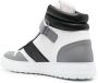 Ferragamo logo-print hi-top sneakers White - Thumbnail 3