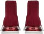 Ferragamo logo-print sock sneakers Red - Thumbnail 3