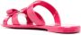 Ferragamo Lylia bow-embellished flat sandals Pink - Thumbnail 3