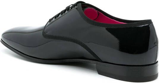 Ferragamo Magic patent leather Derby shoes Black