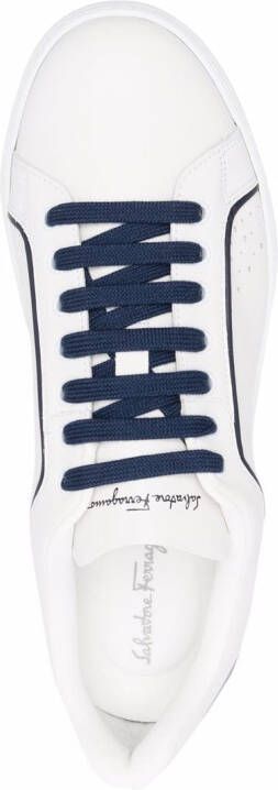 Ferragamo Manhattan low-top sneakers White