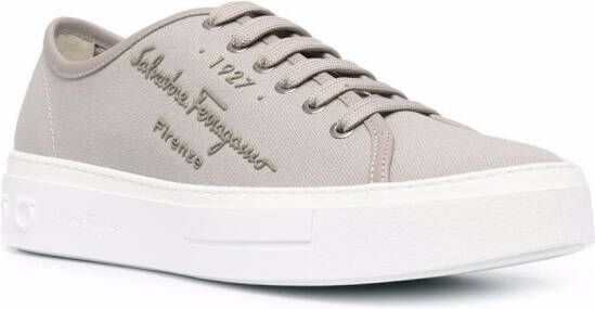 Ferragamo Mediterr low-top sneakers Grey