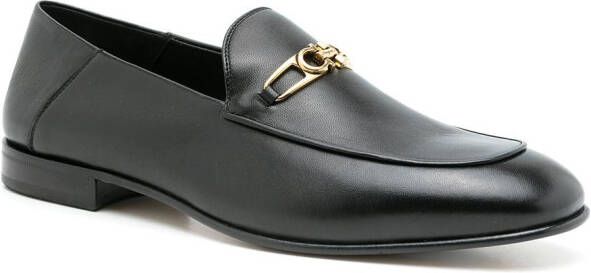 Ferragamo Melbourne leather loafers Black