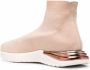 Ferragamo metallic heel-counter sneakers Neutrals - Thumbnail 3