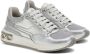 Ferragamo metallic leather sneakers Silver - Thumbnail 2