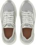 Ferragamo metallic leather sneakers Silver - Thumbnail 4