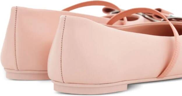 Ferragamo New Vara flat ballerina shoes Pink