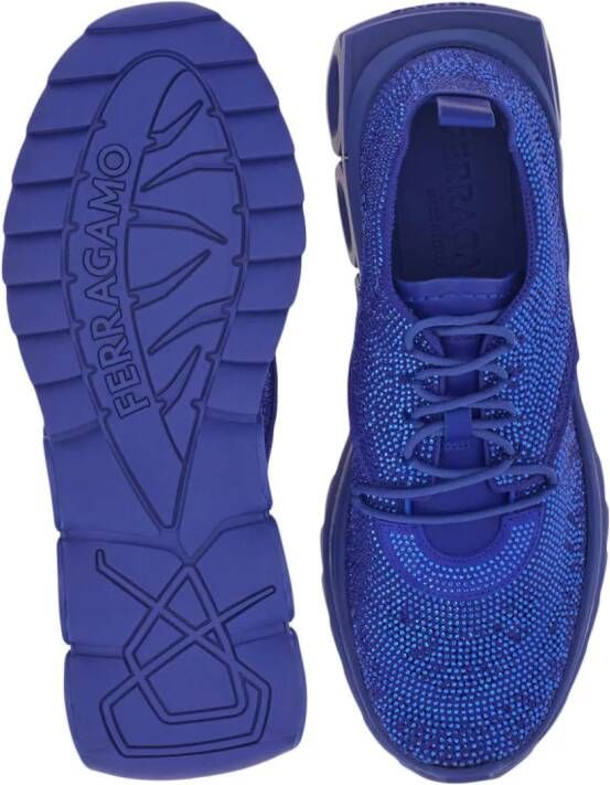 Ferragamo Nima lace-up sneakers Blue