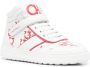 Ferragamo Noè high-top leather sneakers White - Thumbnail 2