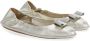 Ferragamo Nomadic Stories ballet flats Silver - Thumbnail 2