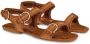 Ferragamo Nomadic Stories leather sandals Brown - Thumbnail 2