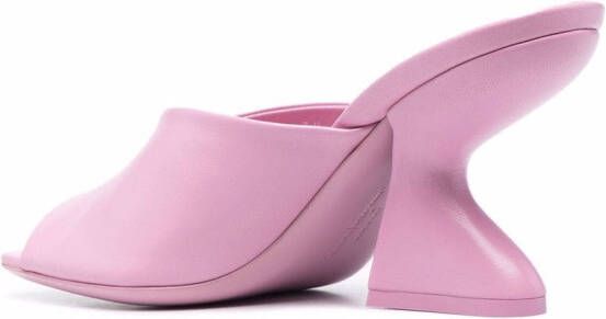 Ferragamo open-toe mule sandals Pink